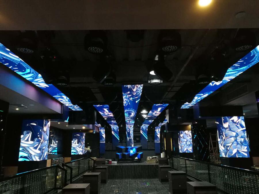 酒吧魔方LED DJ屏控制软件及其导光板渲染程序深度解析